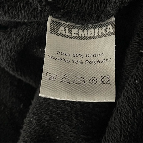 Alembika Pants Womens Large Elastic Waist Pull On Wide Leg Cargo Crop Sweatpants - Picture 11 of 11